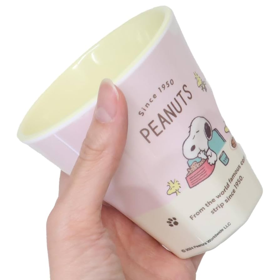 Amazon | スヌーピー メラミンカップ 3種セット（クッキング